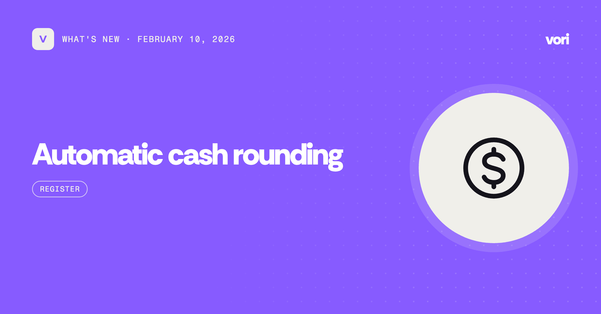 Automatic Cash Rounding
